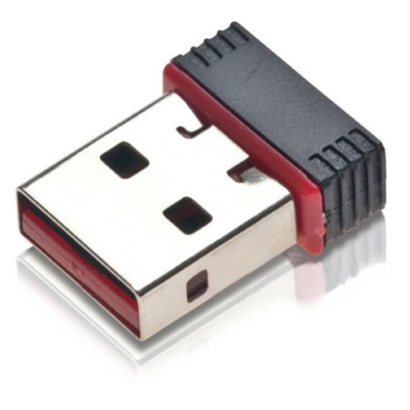 USB PICCOLA MINI NANO CHIAVETTA ADATTATORE WIRELESS WIFI 802.11 ADATTATORE DI RETE PC portatile 