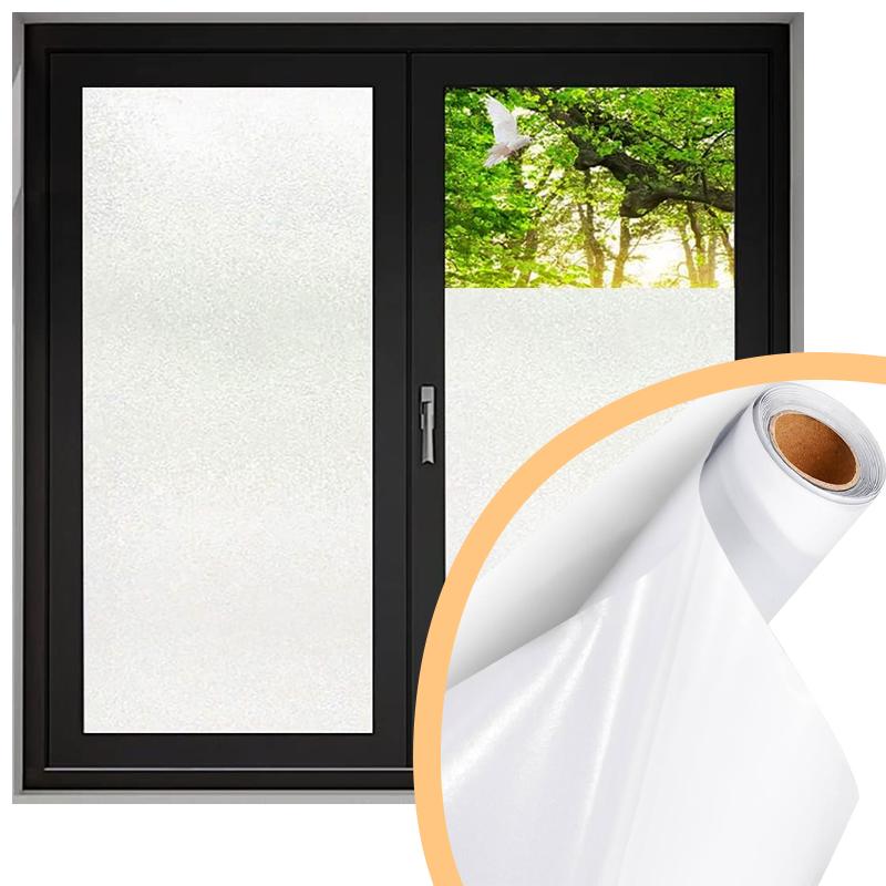 Pellicola Vetro finestra stile Opaco privacy opacizzante sostituisce le  tende